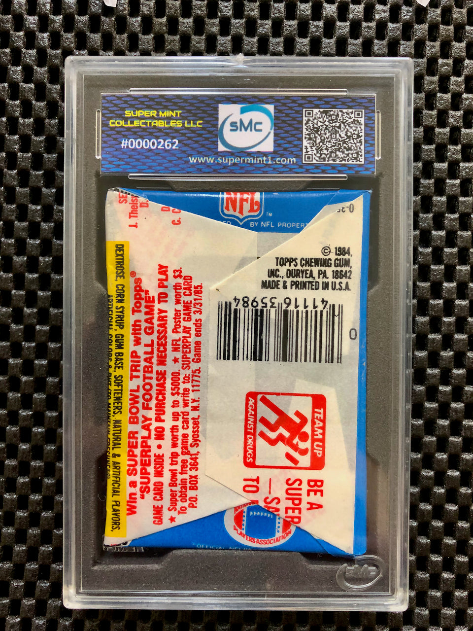 1984 TOPPS FOOTBALL WAX PACK SMC 9