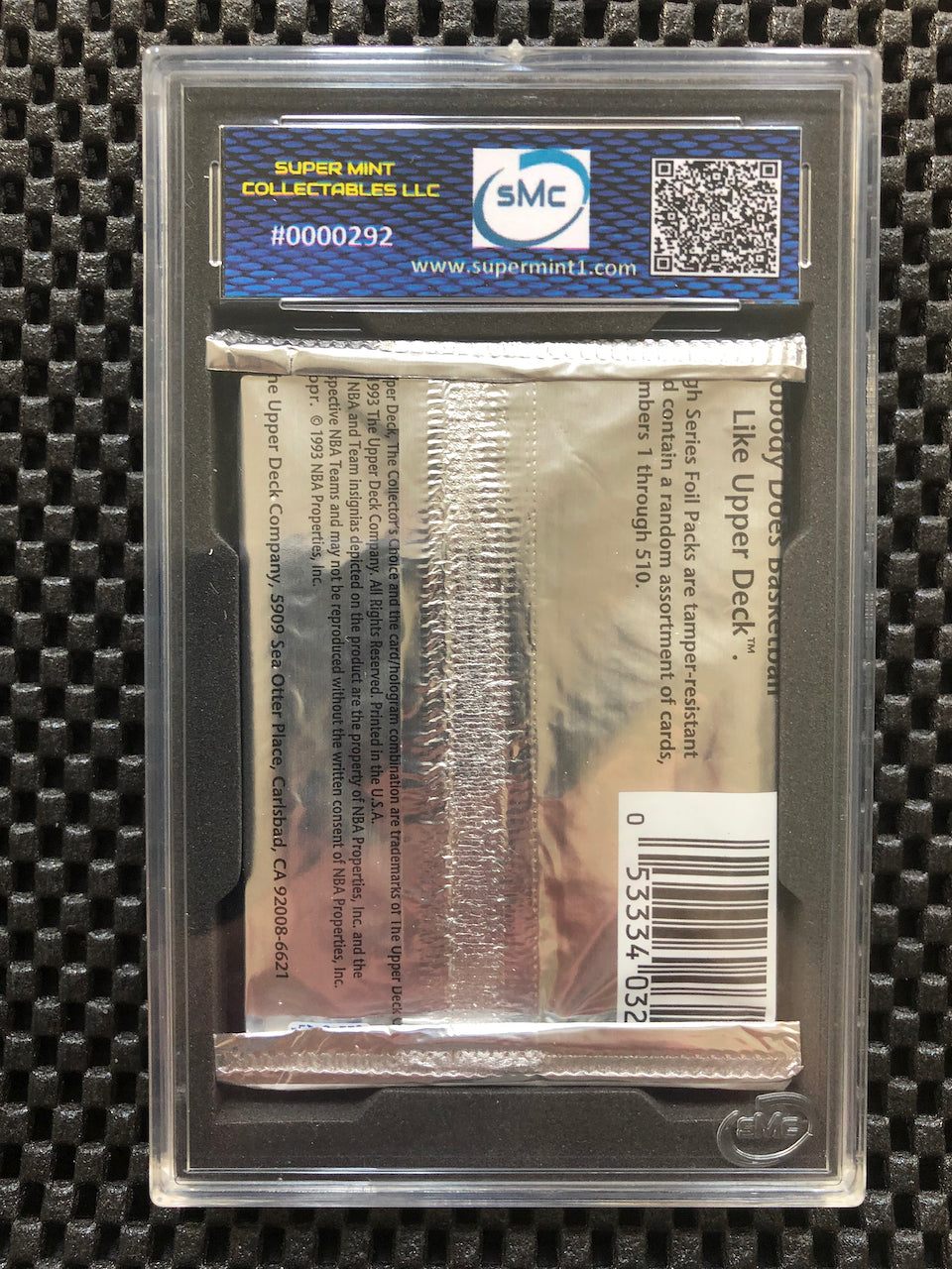 1992 UPPER DECK BASKETBALL HIGH SERIES SMC 8.5