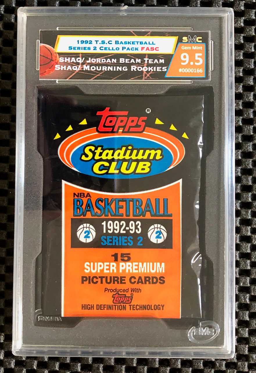 1992 Topps Stadium Club Cello Pack Series 2 SMC 9.5