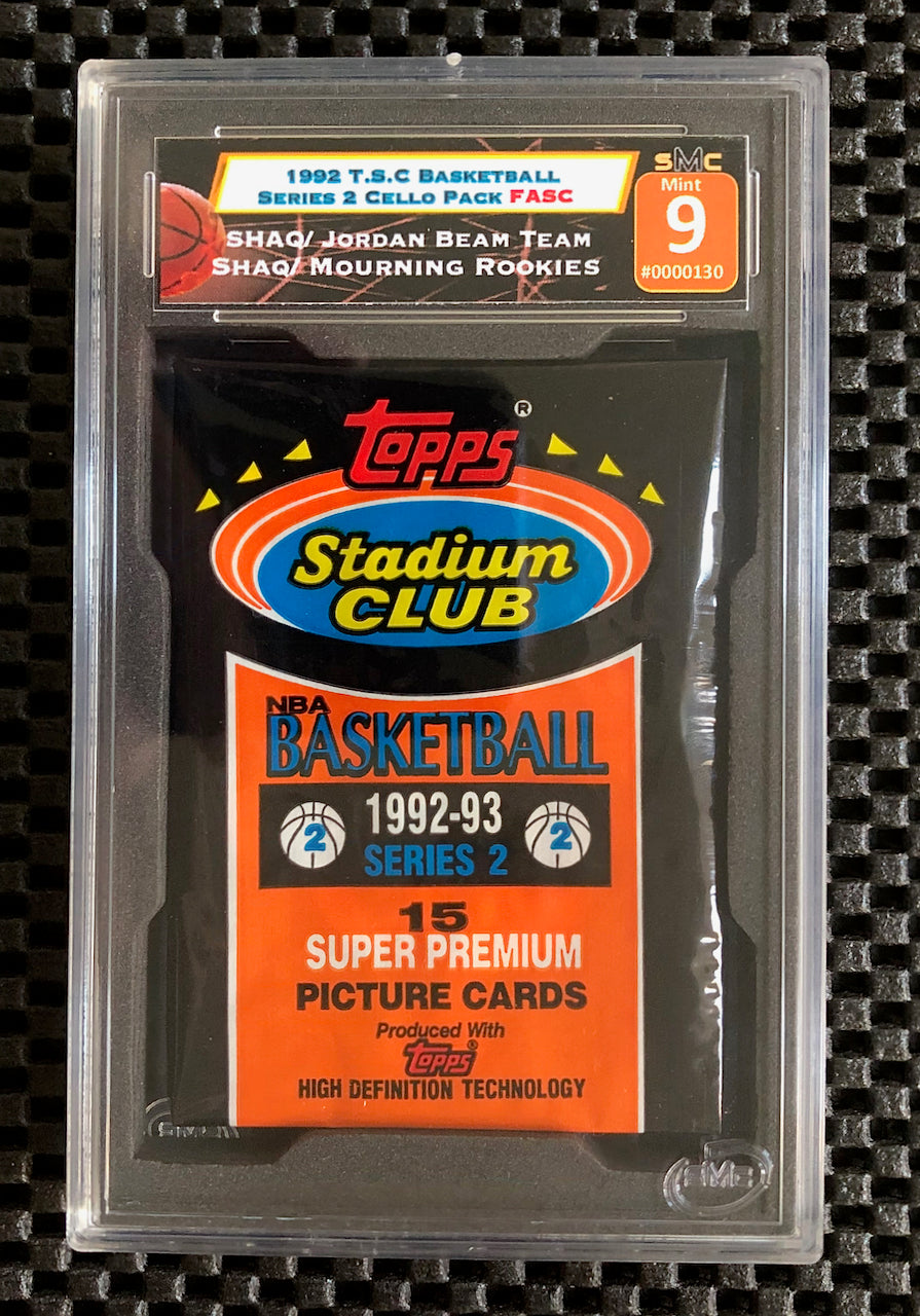 1992 Topps Stadium Club Cello Pack SMC 9