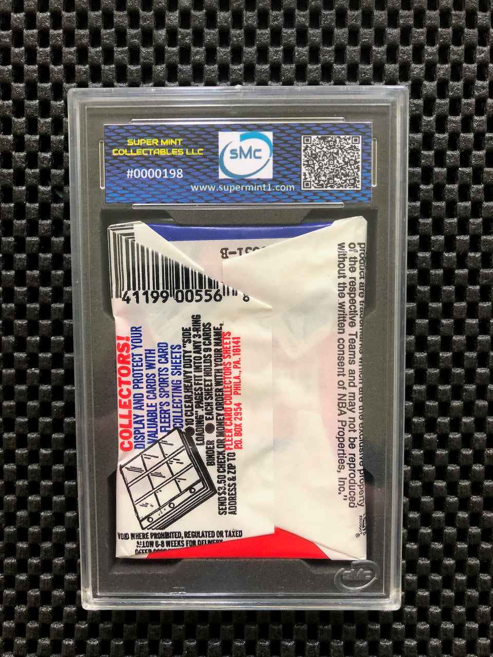 1989 FLEER BASKETBALL WAX PACK (JORDAN STICKER-TOP) SMC 8