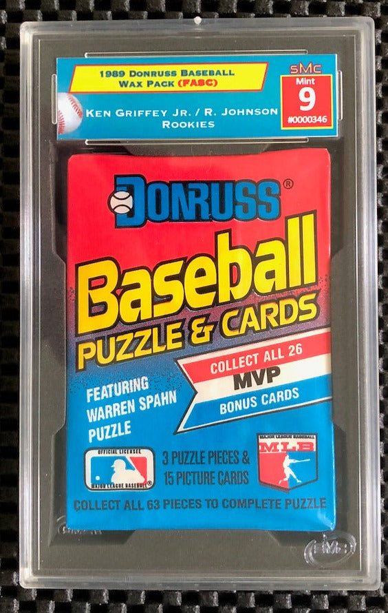 1989 DONRUSS WAX PACK SMC 9