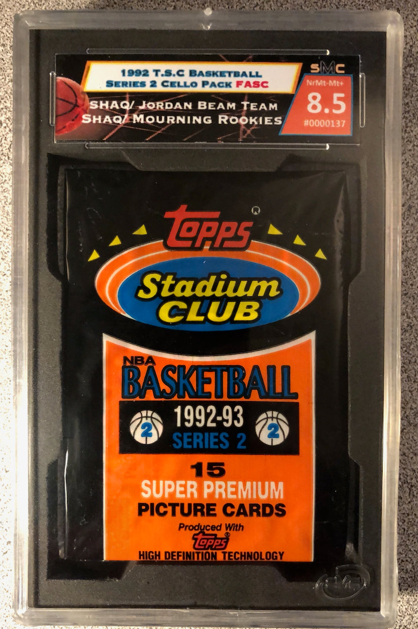 1992 Topps Stadium Club Cello Pack Series 2 SMC 8.5