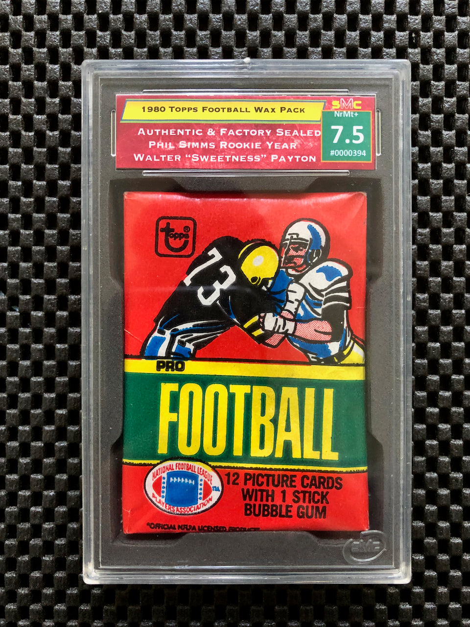 1980 TOPPS FOOTBALL WAX PACK SMC 7.5