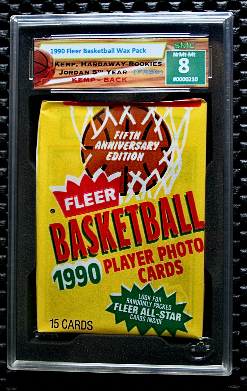 1990 Fleer Wax Pack (Kemp on Back) SMC 8