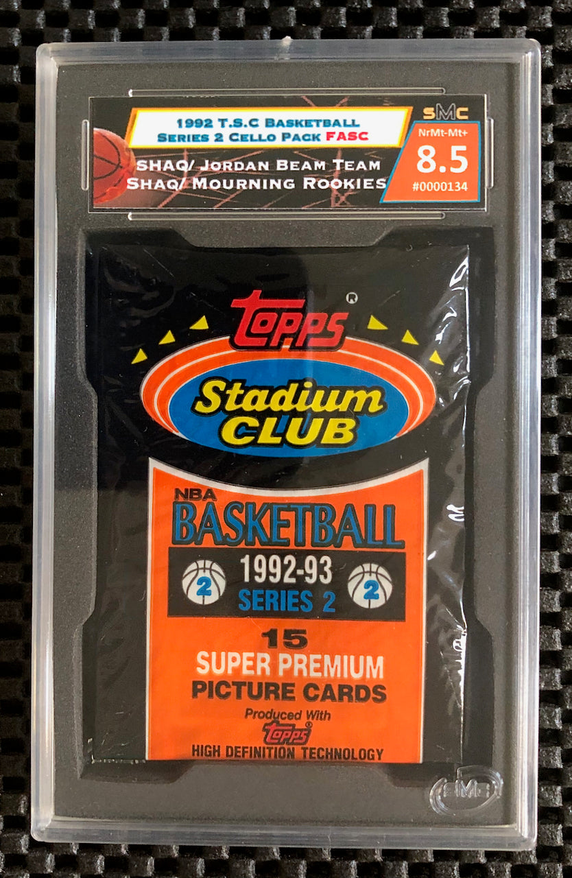 1992 Topps Stadium Club Cello Pack Series 2 SMC 8.5